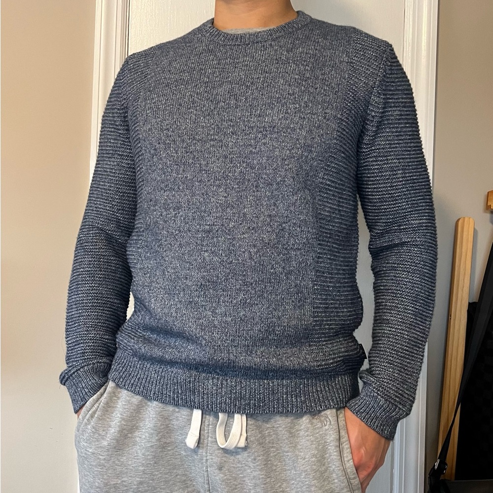 Blue knit sweater - ted baker